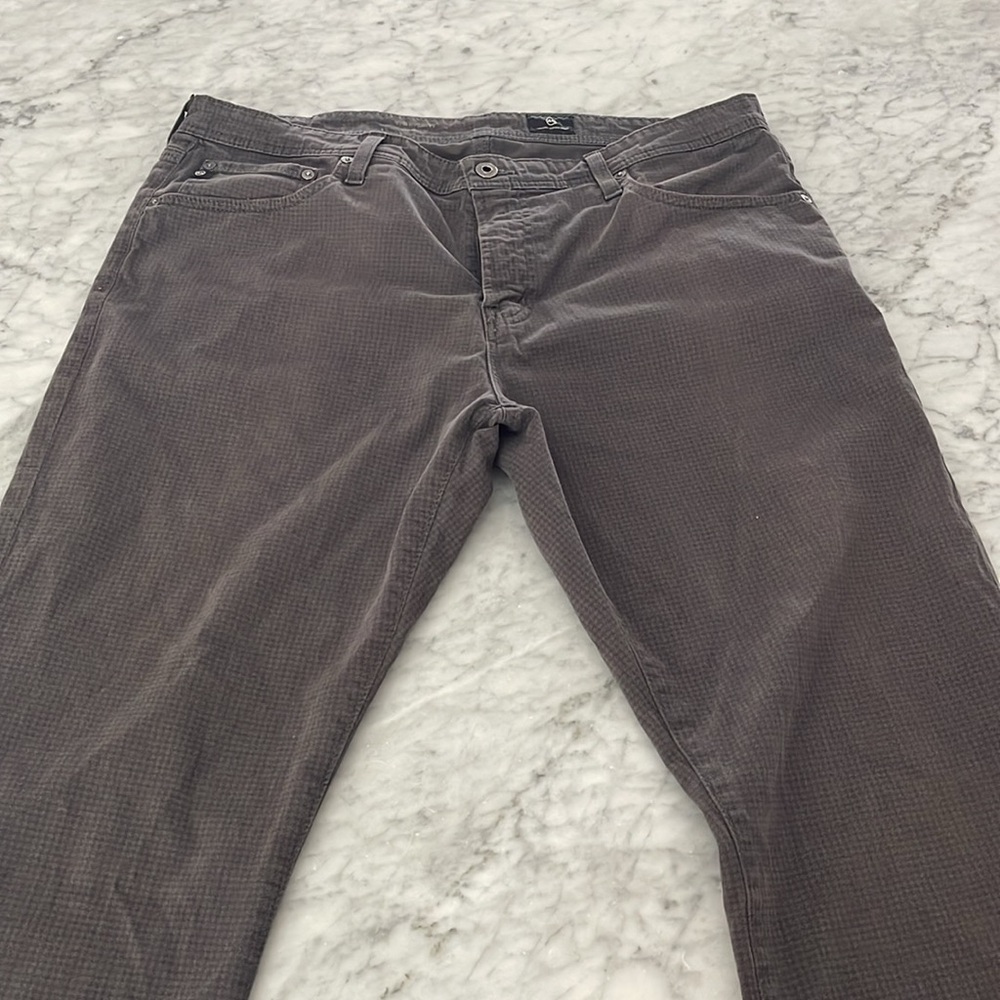 Ag Adriano Goldschmied Gray Chinos